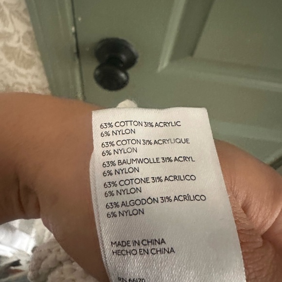 Anthropologie Pilcro Western Horse Sweater Button Cardigan Cream Women’s Small - Picture 5 of 6